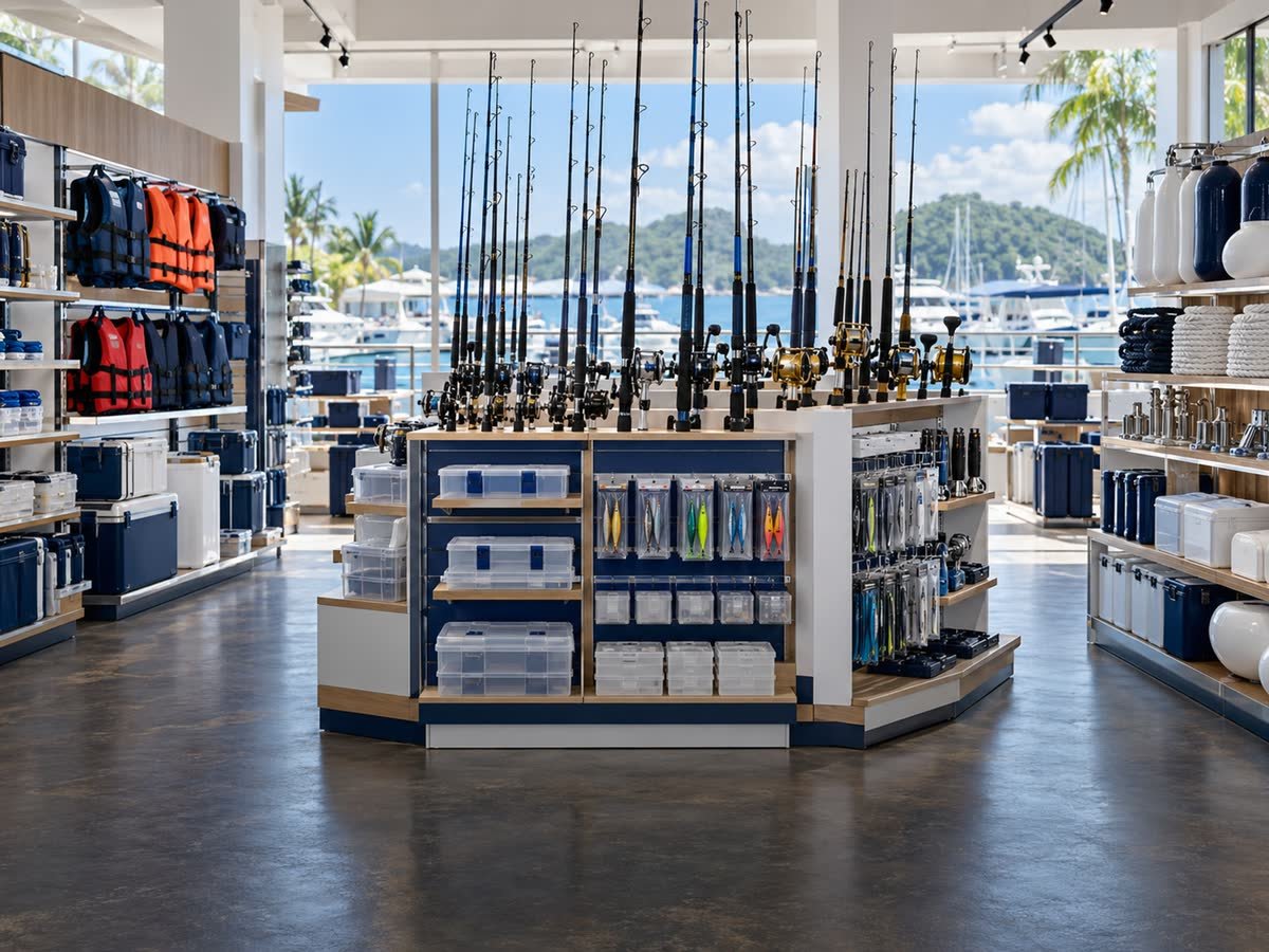 Fishing stores