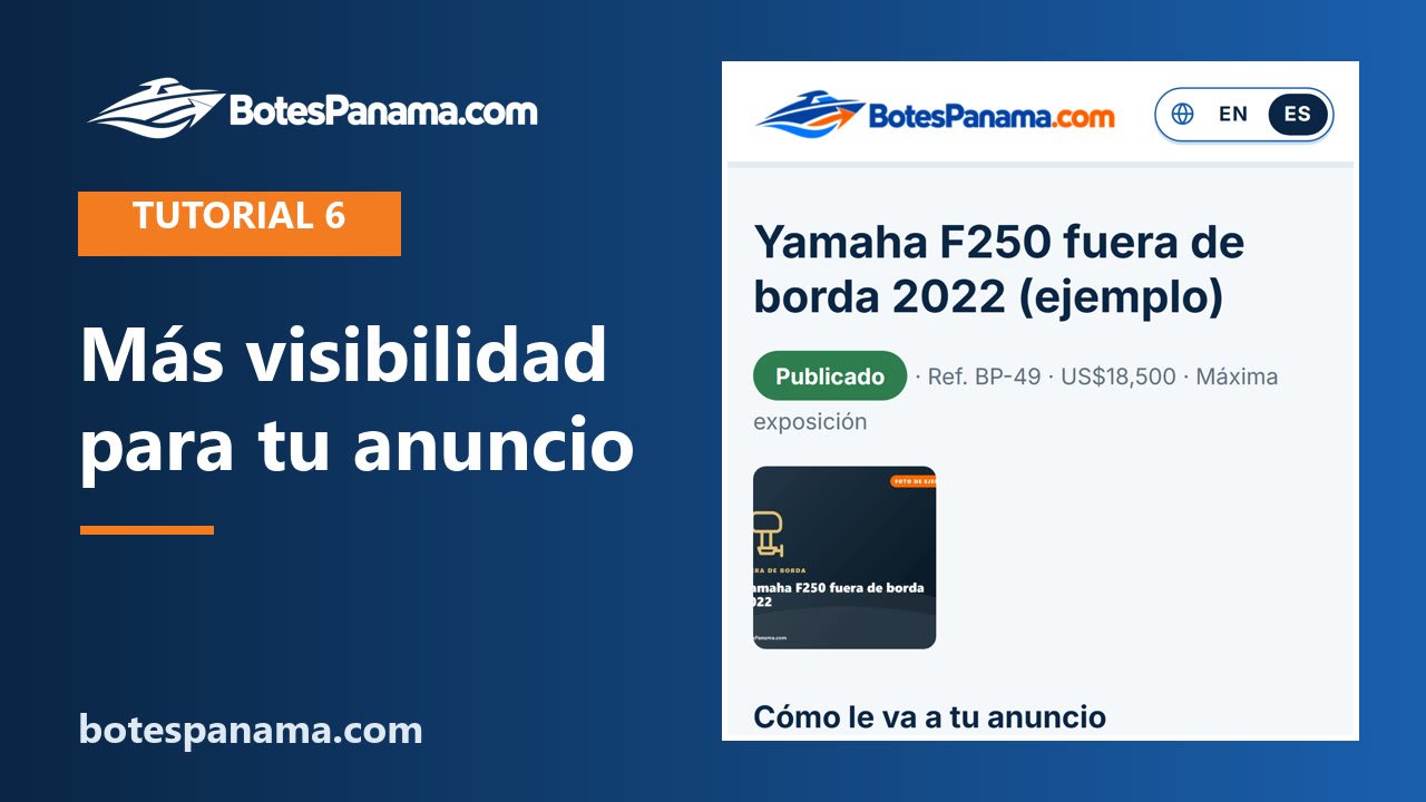 Más visibilidad y estadísticas